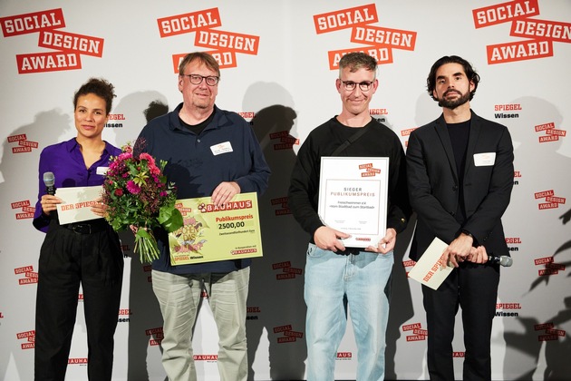 Anpacken und Selbermachen: BAUHAUS und SPIEGEL verleihen den Social Design Award