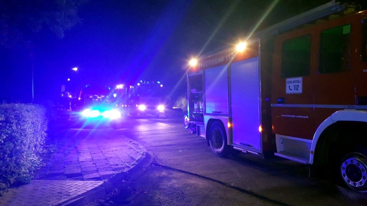 FW-AR: Nächtliche Kochversuche bringen der Feuerwehr Arbeit