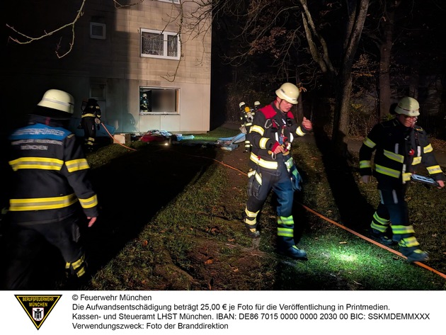 FW-M: Mehrerer Brandeinsätze in der Nacht (Stadtgebiet)