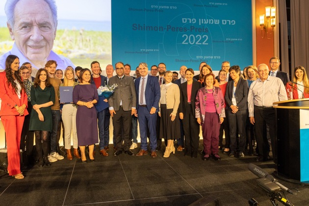 Bavaria Israel Partnership Accelerator (BIPA) gewinnt Shimon-Peres-Preis 2022
