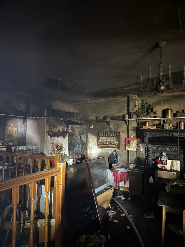 FW-LK Leer: Gebäude auf Borkum bei Feuer schwer beschädigt