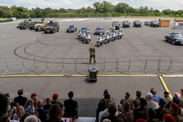 Die Militärpolizei-Führungszentrale - Das Kommando Feldjäger der Bundeswehr feiert sein zehnjähriges Bestehen
