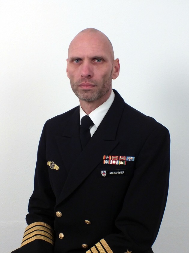 Flottillenadmiral Kay-Achim Schönbach wird neuer Kommandeur der Marineschule Mürwik