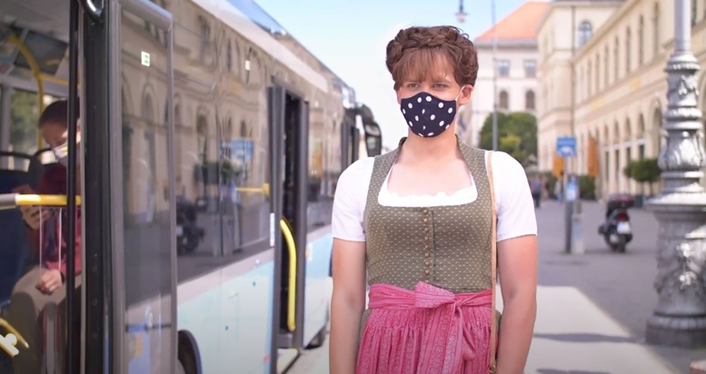 Erklär-Videos mit Augenzwinkern / München Tourismus lanciert Videos zu Abstandsregeln mit Kabarettisten