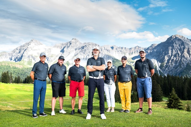 Panta Rhei PR/Graubünden Ferien: Bündner Golf Caddies sind die neuen Sympathieträger von GraubündenGolf