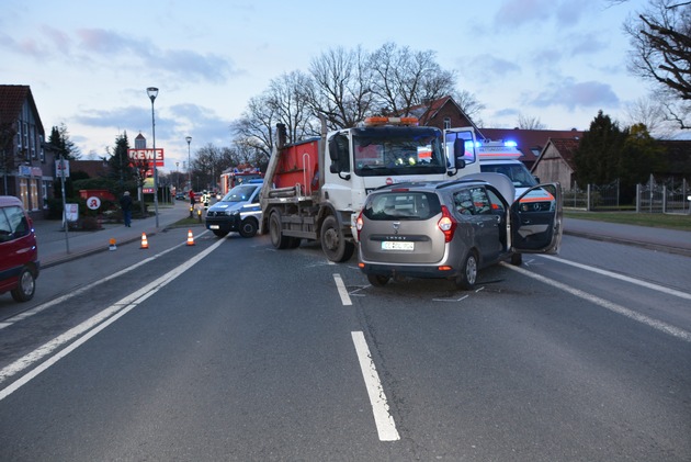 POL-CE: Verkehrsunfall mit glimpflichem Ausgang in Wietze