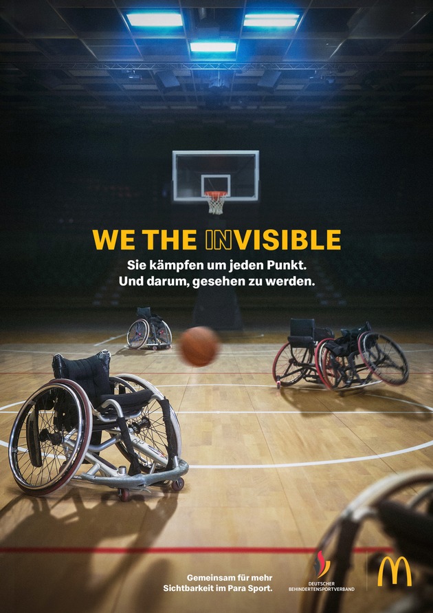 Unsichtbare Helden: Gemeinsam geben McDonald&#039;s und der DBS dem Para Sport die Sichtbarkeit, die er verdient