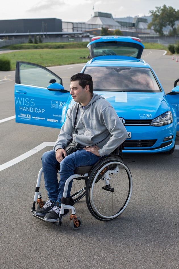 Volkswagen sostiene «DRIVESWISS HANDICAP» in veste di partner