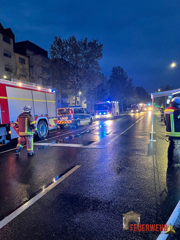 POL-PDLU: Tiefgaragenbrand in der Mahlastraße