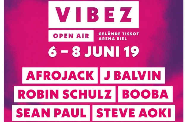 VIBEZ: VIBEZ Open Air Line-up 2019