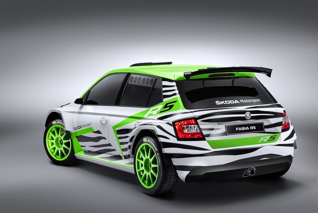 Weltpremiere auf der Essen Motor Show: SKODA zeigt Fabia R 5 Concept Car (FOTO)