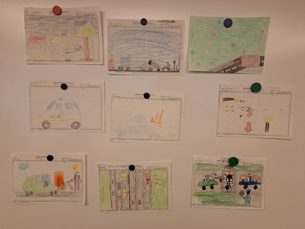 POL-HAM: Malwettbewerb für Kinder ein voller Erfolg