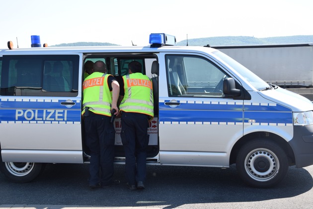 POL-GOE: Schwerlastkontrollen auf der A7 am 14.05.2018