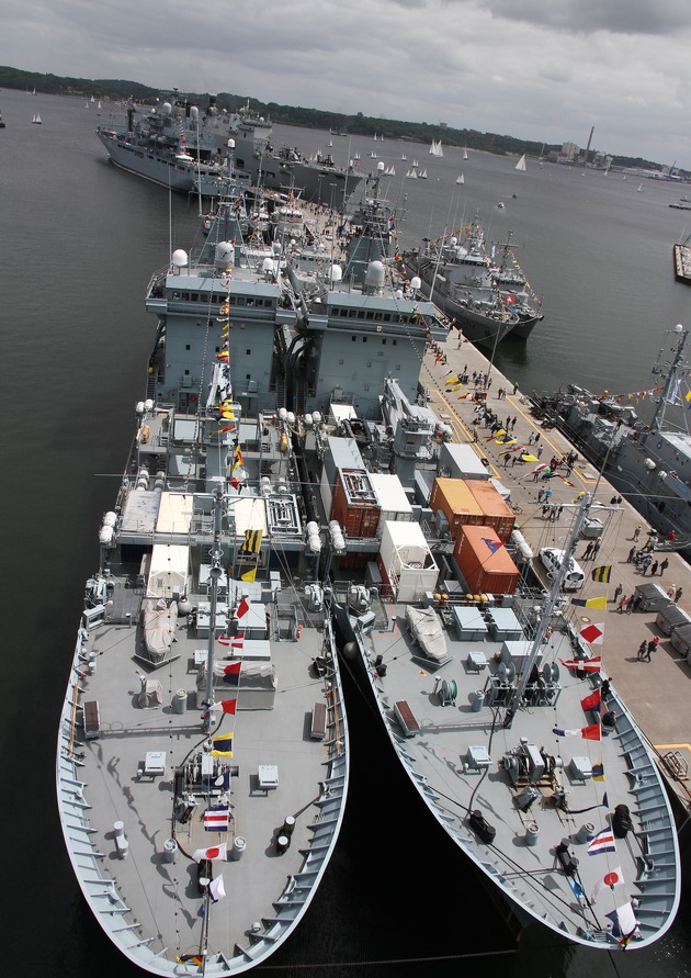 Die Marine auf der Kieler Woche #marinekielerwoche