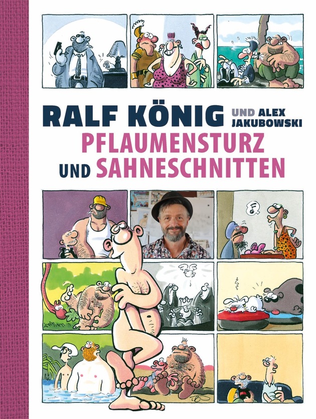 Ralf König feiert 65 Jahre – mit „Pflaumensturz und Sahneschnitten“!