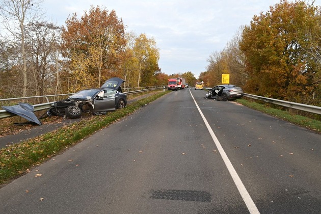 FW-ROW: Verkehrsunfall auf der Kreisstraße K205 zwischen Sottrum und Fährhof