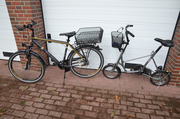 POL-WL: Polizei sucht Eigentümer sichergestellter Fahrräder