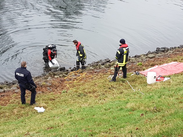 FW-MH: Taucherstaffel im Einsatz