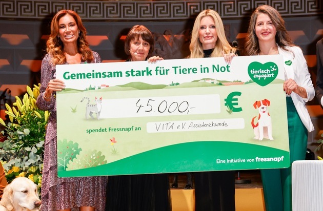 Fressnapf Holding SE: Gutes tun kann so einfach sein: Fressnapf-Initiative "tierisch engagiert" unterstützt mit jährlicher Kundenspendenaktion den VITA e. V. Assistenzhunde