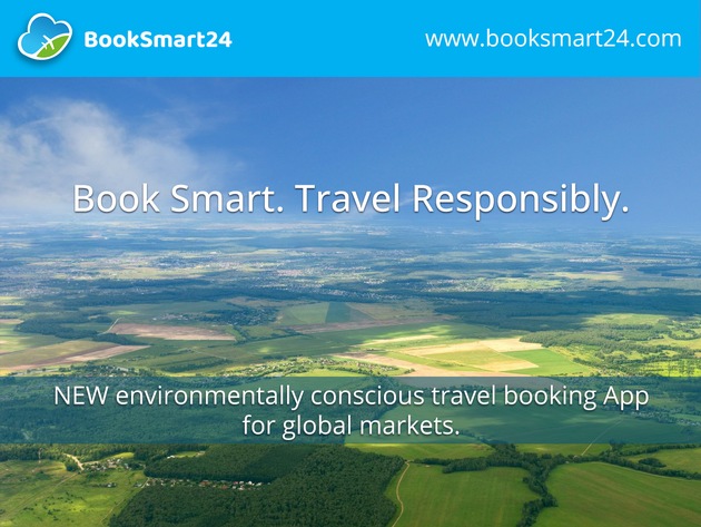 BookSmart24: Neue App für umweltbewusstes Reisen findet die CO2-ärmste Route zum Wunschziel