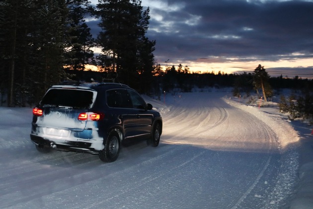 Prêt à prendre la route dans des conditions hivernales
