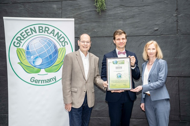 Herausragend nachhaltig/lavera ist zum sechsten Mal in Folge GREEN BRAND Germany