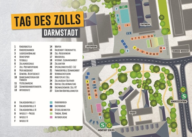 ZOLL-F: Tag des Zolls 2024 in Darmstadt Ein Tag voller Erlebnisse: Der Zoll lädt nach Darmstadt ein!