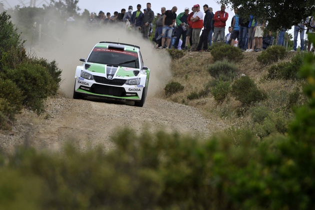 Rallye Italien: Platz drei für Jan Kopecky im SKODA Fabia R5 (FOTO)