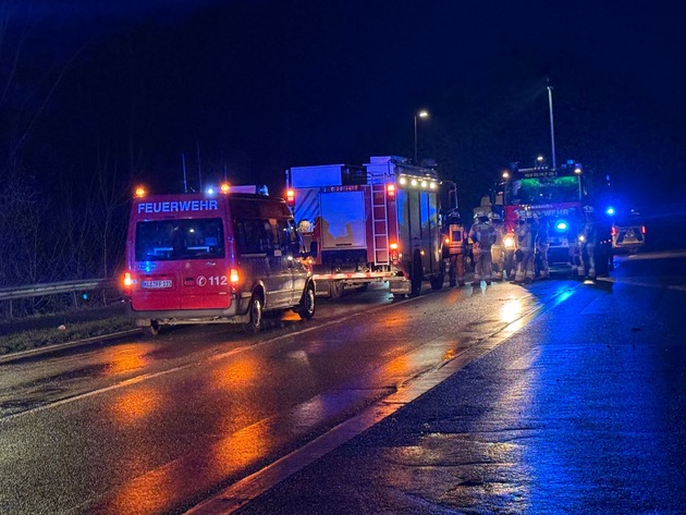 FW-KLE: Verkehrsunfall auf dem Klever Ring