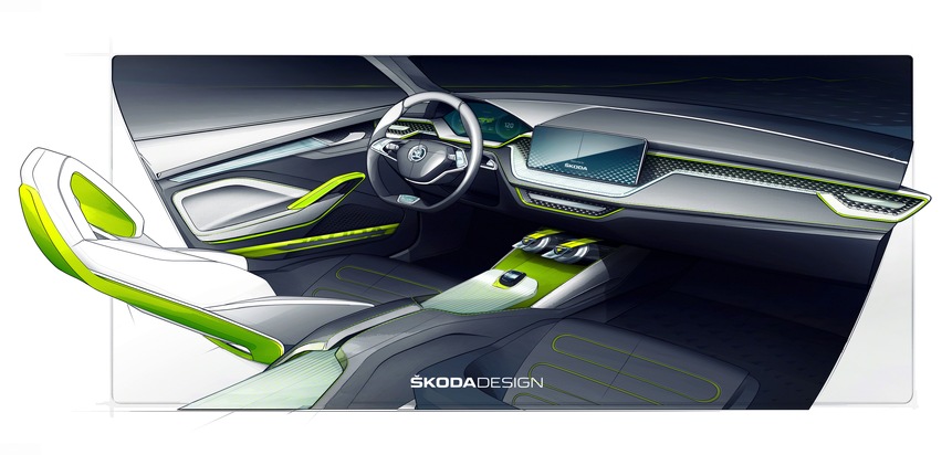 SKODA VISION X: Urban Crossover-Studie feiert Weltpremiere auf dem Genfer Autosalon 2018 (FOTO)