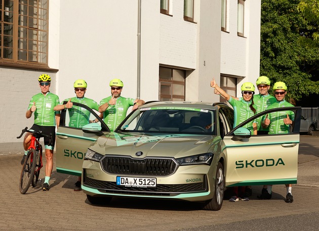 Langjähriger Partner Škoda Auto Deutschland unterstützt auch die 41. Tour der Hoffnung