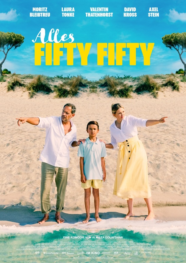 Plakat und Trailer zu ALLES FIFTY FIFTY / Neuer Starttermin - ab 7. März 2024 im Kino