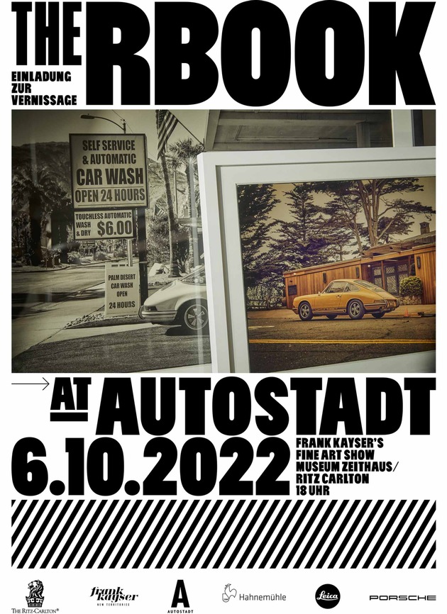 Medieneinladung zur Ausstellungseröffnung: Provokant, rough und authentisch - the RBook Roadshow@Autostadt am 6. Oktober 2022