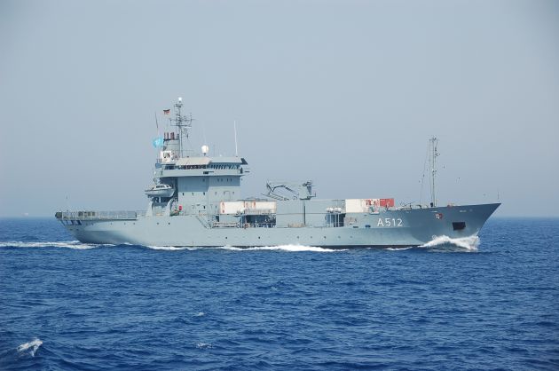Marine - Pressemeldung / Pressetermin: Tender &quot;Mosel&quot; löst Schwesterschiff &quot;Donau&quot; bei UNIFIL-Einsatz ab (mit Bild)