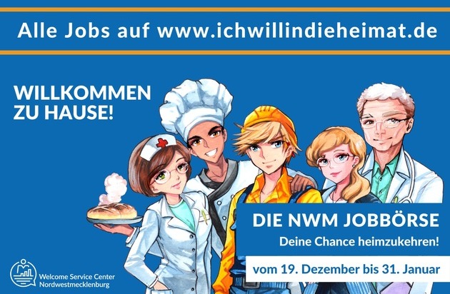 Wirtschaftsf&ouml;rderungsgesellschaft Nordwestmecklenburg mbH: Startschuss zu Weihnachten f&uuml;r das digitale Jobportal Nordwestmecklenburg