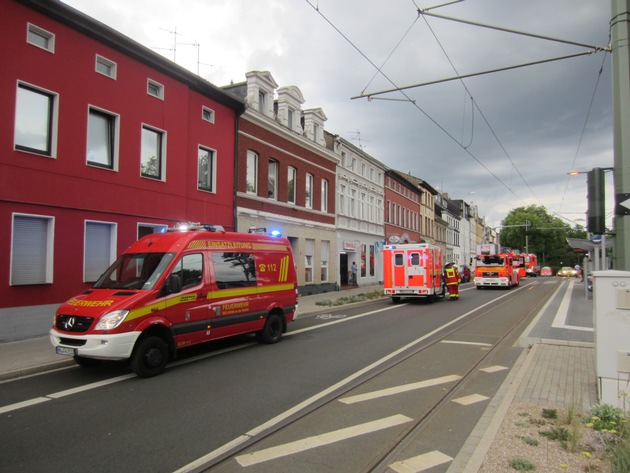 FW-MH: Eine vermisste Person bei Kellerbrand #fwmh