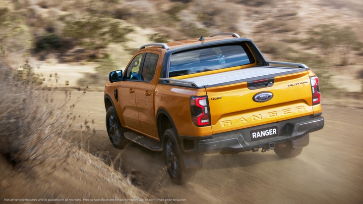 Neuer Ford Ranger: Als Hightech-Pick-up noch leistungsfähiger, flexibler und intelligenter vernetzt