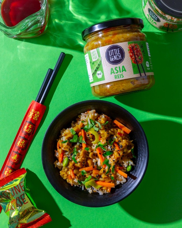 Ab April 2025 im Handel: Das neue Little Lunch Asia Reis Fertiggericht