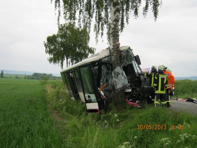 POL-HI: Nachtrag zu Verkehrsunfall mit Linienbus (30.05.15, 19:55 Uhr)