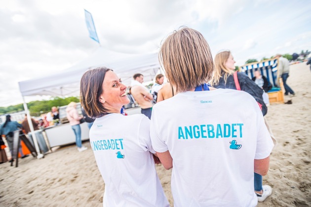 ANBADEN in Travem&uuml;nde am 9. Mai
