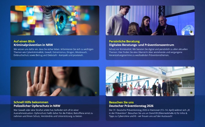 LKA-NRW: Neues Pr&auml;ventionsportal der Polizei NRW geht an den Start