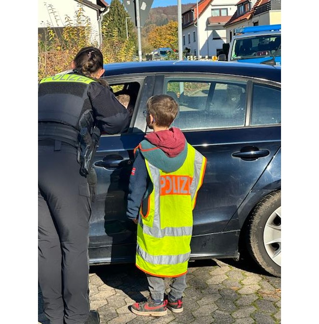POL-NOM: Verkehrskontrolle mit Grundschulkindern