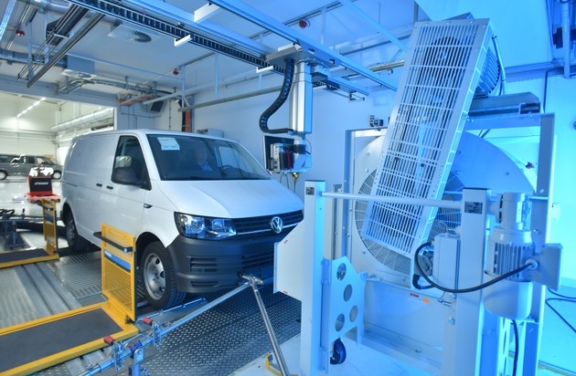 VW Volkswagen Nutzfahrzeuge AG: Volkswagen Nutzfahrzeuge nimmt neues Abgasprüfzentrum in Betrieb