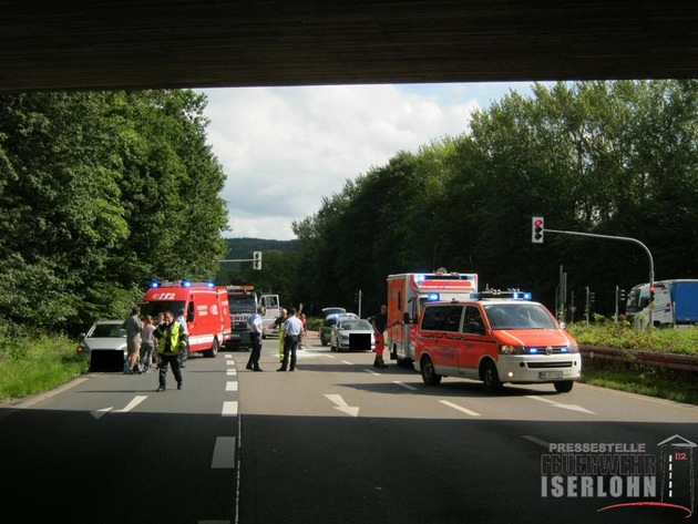 FW-MK: Verkehrsunfall mit Motorrad