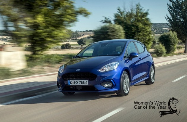 Ford-Werke GmbH: Neuer Ford Fiesta ist "Women's World Car of the Year 2017" (FOTO)