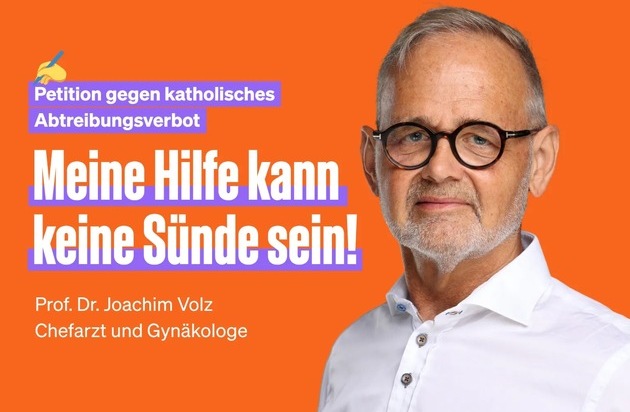 Giordano Bruno Stiftung: "Schluss mit religiösen Vorschriften in öffentlichen Krankenhäusern!" / Petition gegen das "katholische Abtreibungsverbot", Demo am 8. August in Lippstadt