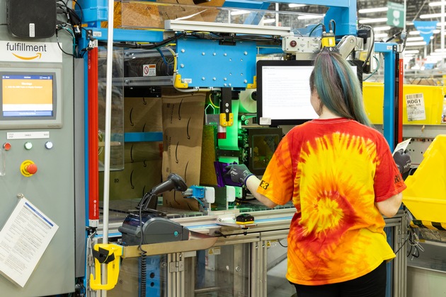 Korrektur: Amazon investiert in neue Verpackungstechnologien in Europa