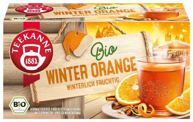 Pressemitteilung: TEEKANNE Bio Winter Orange: Der neue fruchtig-würzige Genuss für gemütliche und natürliche Wintermomente