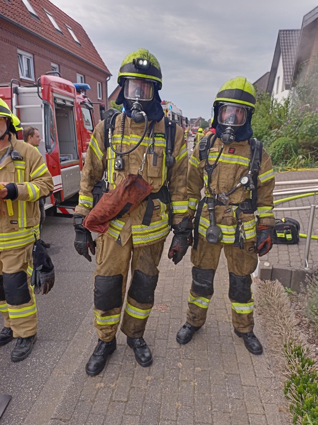 FW Gangelt: Kellerbrand unterbricht die Jubiläumsfeiern in Gangelt