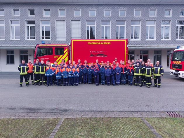 FF Olsberg: Herbstabschlussübung der Jugendfeuerwehr Olsberg